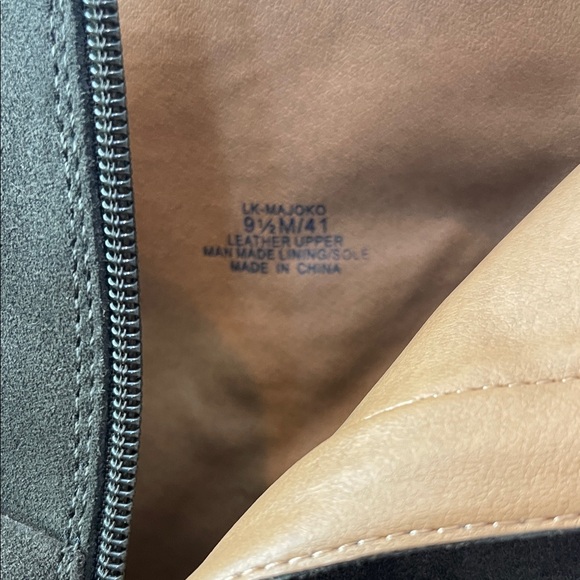 Lucky Brand MAJOKO- Olive Colored Suede Ankle Booties - Picture 6 of 6